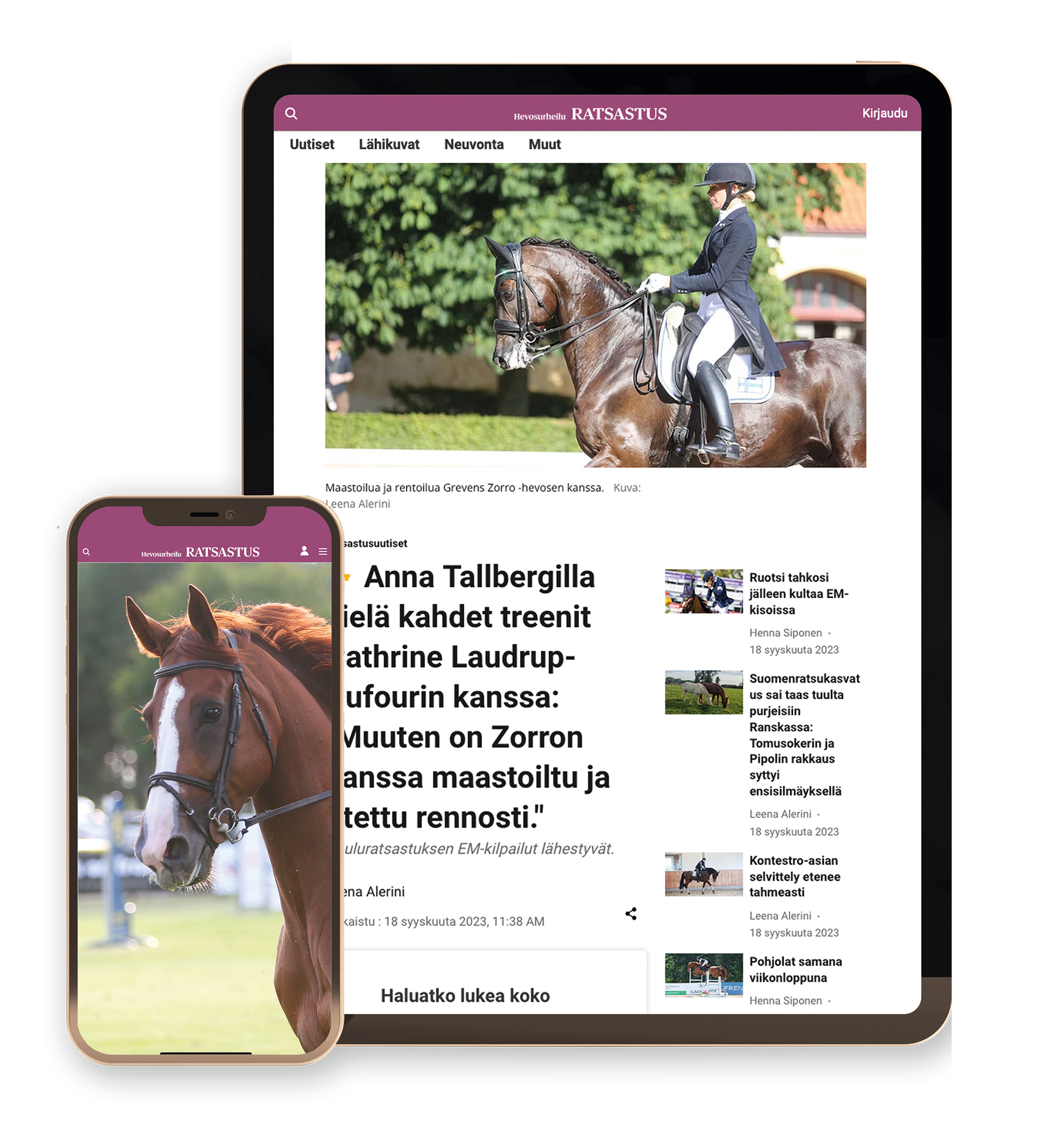 Hevosurheilu Ratsastus Digi tarjous - Image 2