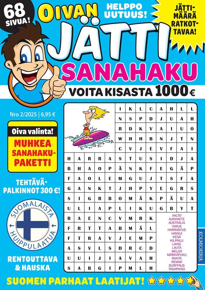 Oivan Jätti Sanahaku tarjous